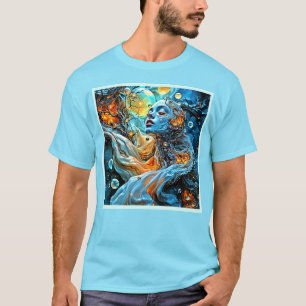 T-shirt Art mystérieux de la sérénité