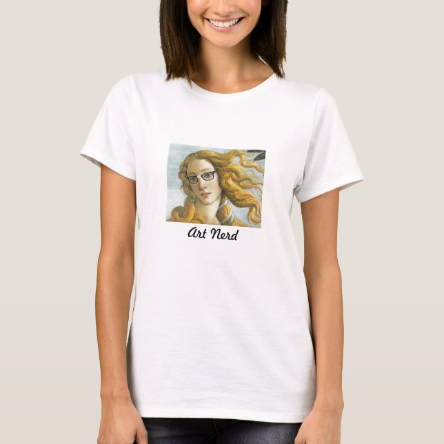 T-shirt art nerd (Devant)