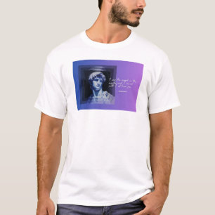 T-shirt Art Never Dies Sculpture David