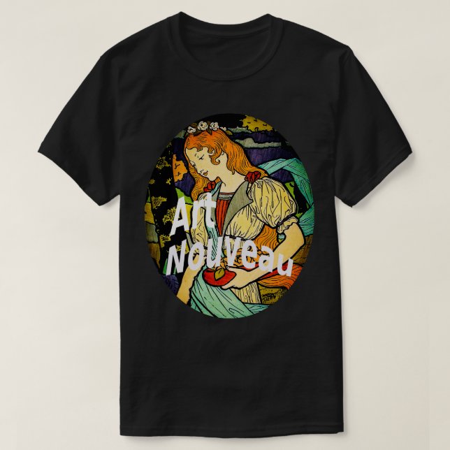 T-shirt Art Nouveau (Design devant)