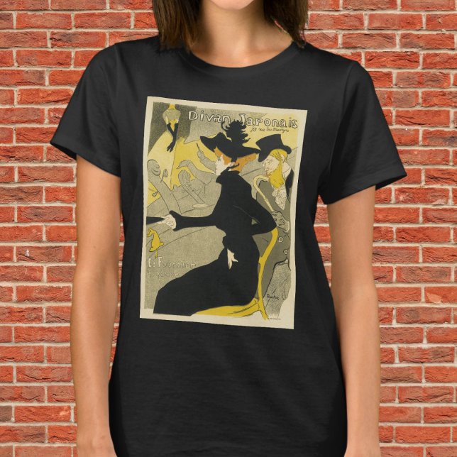 T-shirt Art Nouveau, Divan Japonais par Toulouse Lautrec (Créateur téléchargé)