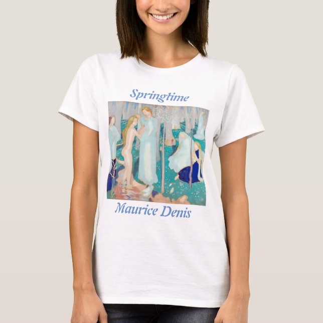 T-shirt Art Nouveau Maurice Denis Springtime (Devant)