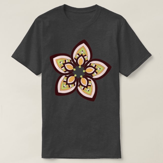 T-shirt Art Nouveau Style Vintage (Design devant)