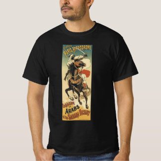 T-shirt Art Nouveau vintage, Arabes du désert du Sahara