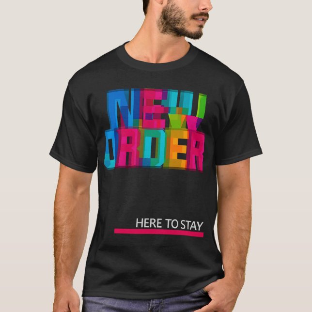 T-shirt Art - nouvel ordre (Devant)