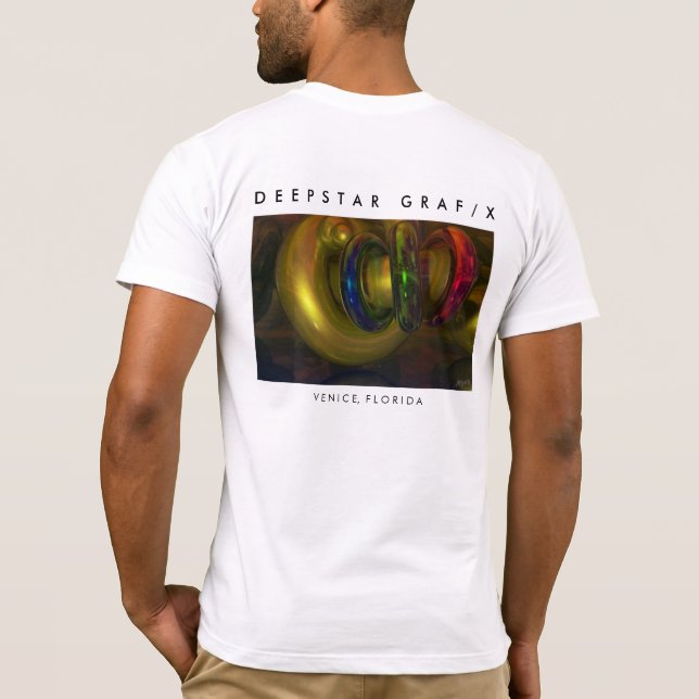 T-shirt Art numérique (Dos)