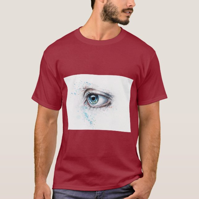 T-Shirt Art Œil Mystique (Devant)