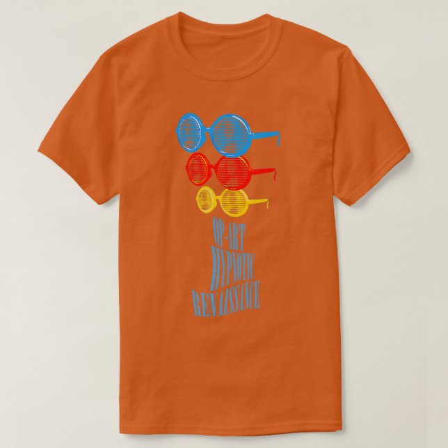 T-shirt Art Optique Renaissance hypnotique (Design devant)