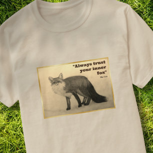 T-Shirt Art Original Animal Esprit Renard