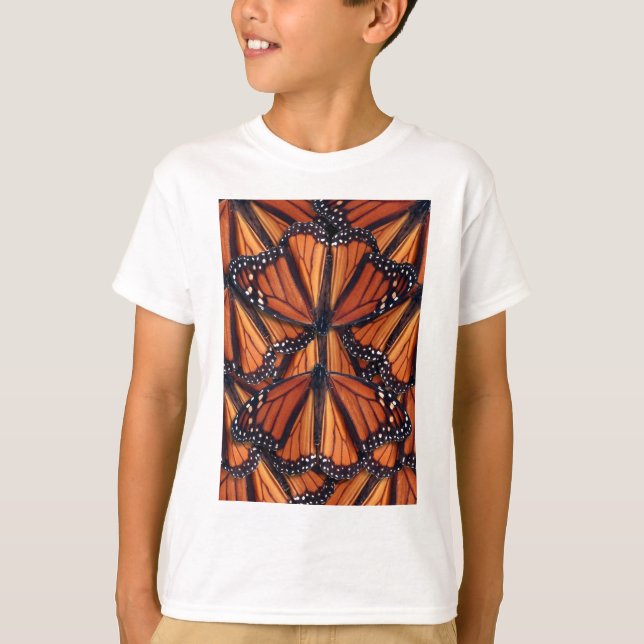 T-shirt art papillon monarque (Devant)