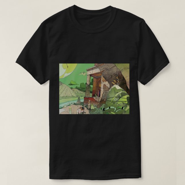 T-shirt Art par Jean Giraud (Design devant)
