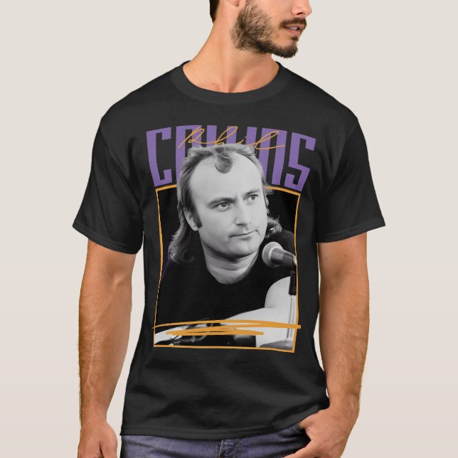 T-shirt Art - Phil Collins (Devant)
