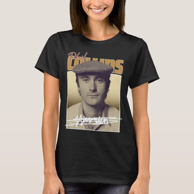 T-shirt Art - Phil Collins (Devant)