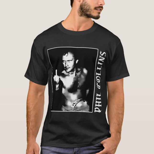 T-shirt Art - Phil Collins (Devant)
