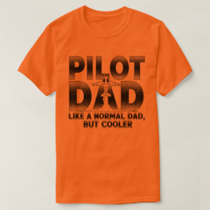 T-shirt Art Pilote Drôle Pour Papa Hommes Aviation Avion A