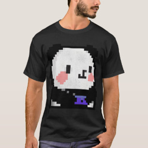 T-shirt Art Pixel Panda Mignon
