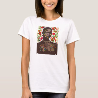 T-shirt Art pop africain