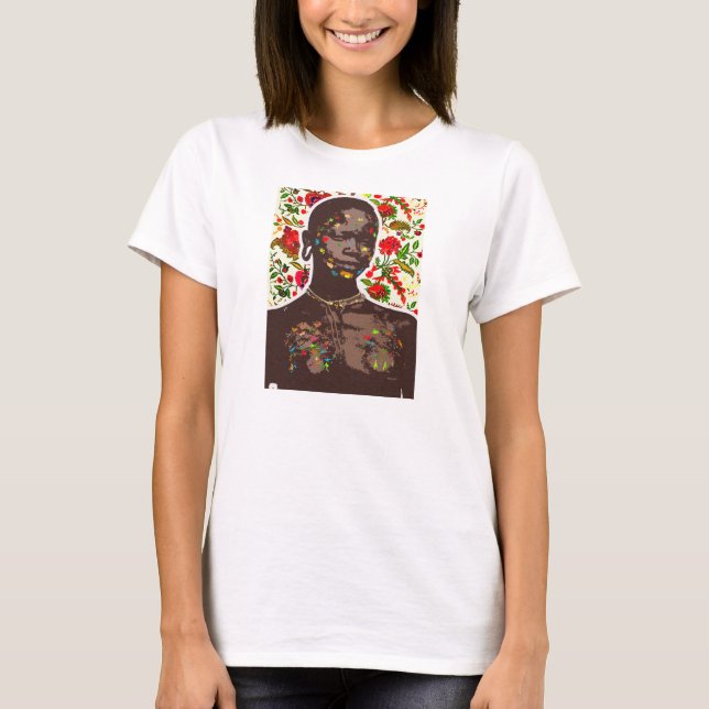 T-shirt Art pop africain (Devant)