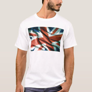 T-shirt Art pop du drapeau britannique