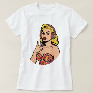 T-shirt Art Pop Neurodivergent - Esprit Ouvert Style Maril