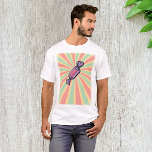 T-shirt Art Pop Vintage Bonbons Emballés