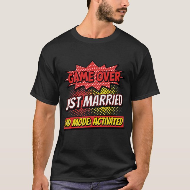 T-shirt Art Populaire de Bande Dessinée (Devant)