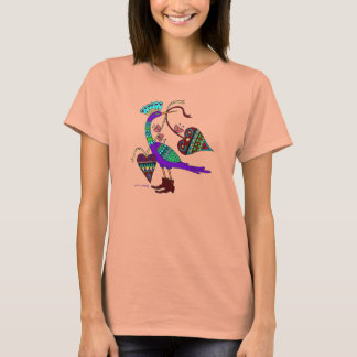 T-shirt Art populaire ukrainien Inséparable