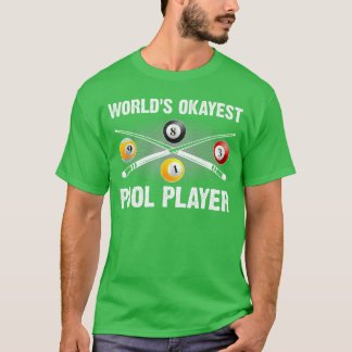 T-shirt Art pour joueur de piscine cool pour hommes femmes