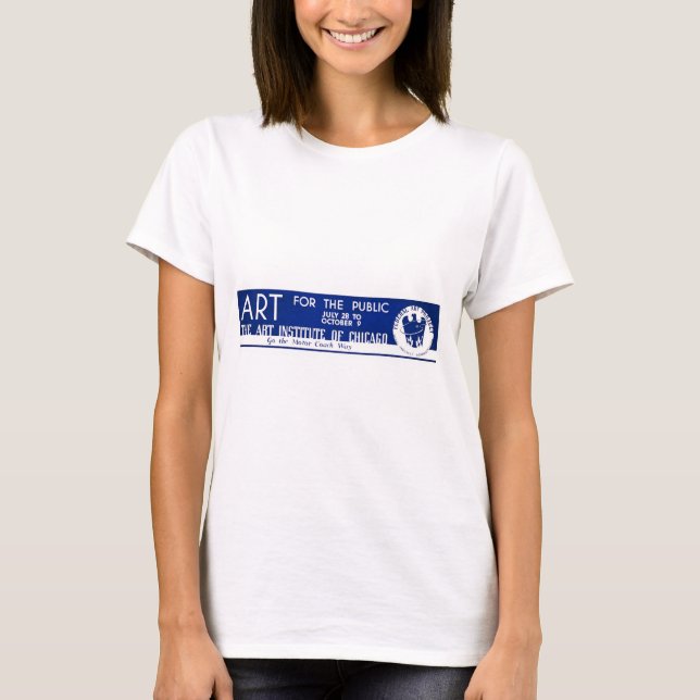 T-shirt Art pour le public - affiche de WPA - (Devant)