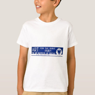 T-shirt Art pour le public - affiche de WPA -