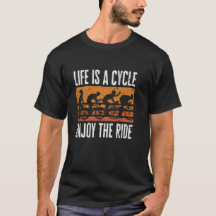 T-shirt Art pour les passionnés de vélos de cyclocross