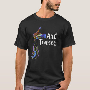 T-shirt Art Professeur Peinture Peinture Peinture Peinture