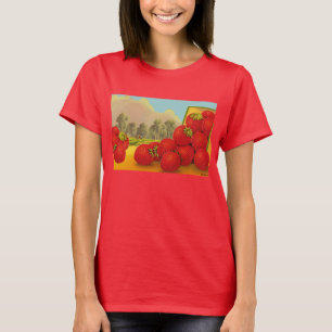 T-shirt Art Retro fraise Crate Art
