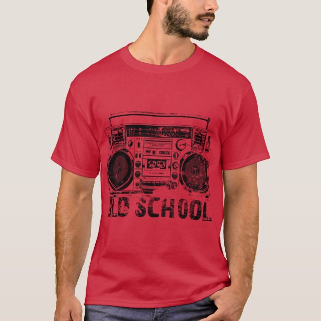 T-shirt Art rétro Old School Boombo (Devant)