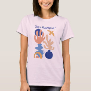 T-shirt Art Risographe unique