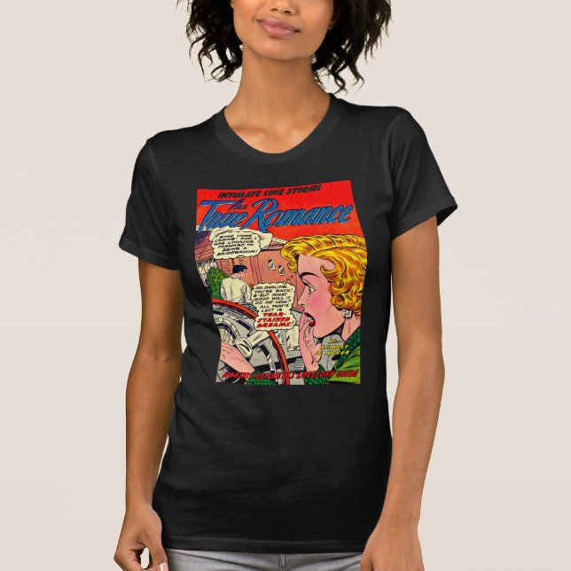 T-shirt Art Romance - art comique romantique vintage (Devant)