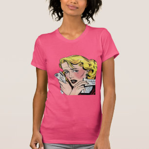 T-shirt Art romantique vintage - les premiers Romance se