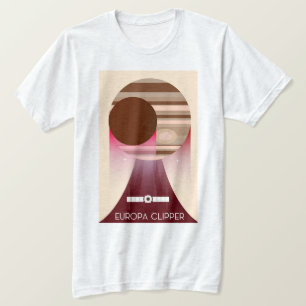 T-shirt Art spatial Europa Clipper