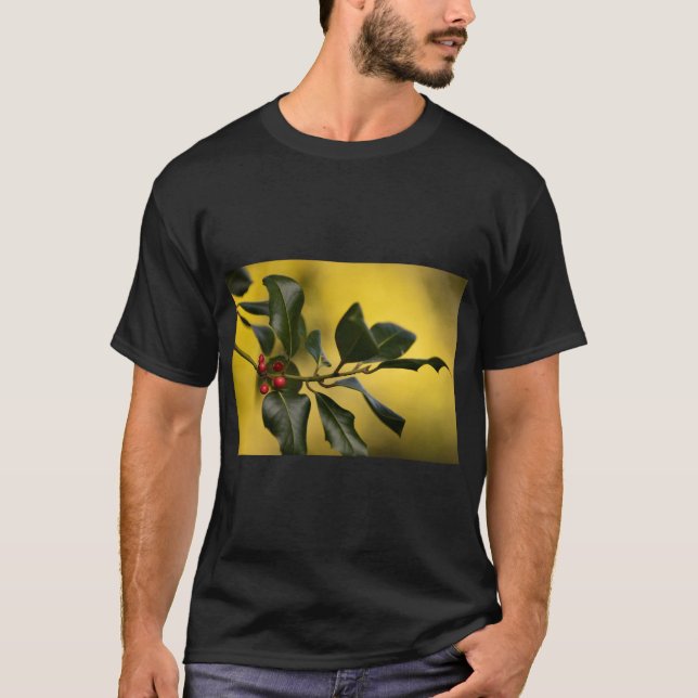 T-shirt Art Sprig feuille (Devant)