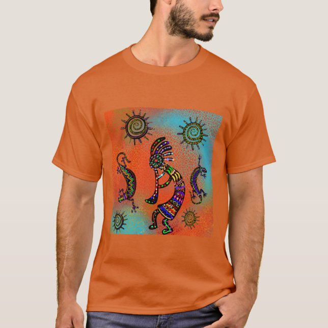 T-SHIRT ART SUD-OUEST KOKOPELLI (Devant)