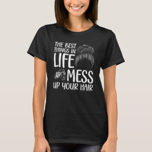 T-shirt Art SXS cool Pour Femmes Filles Côté À Côté Hors R