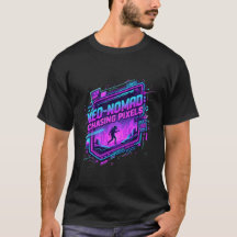 Art Synthwave Néo-Nomade Cyberpunk - Futur Rétro