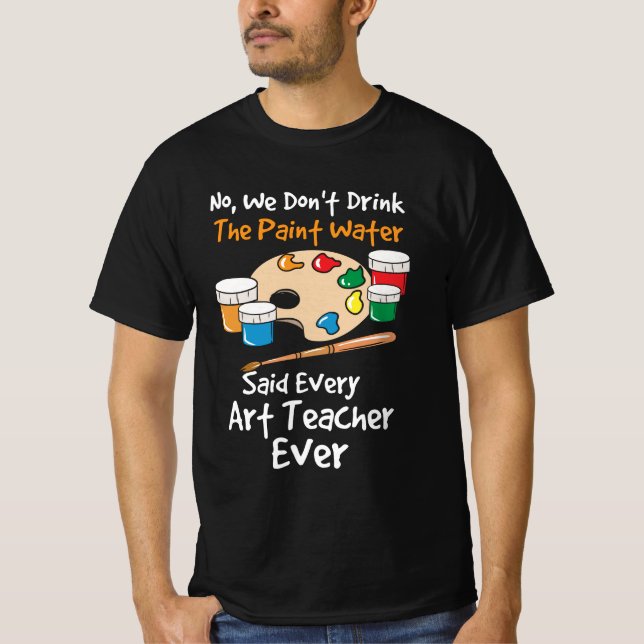 T-shirt Art teacher (Devant)
