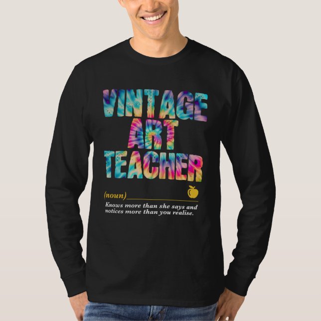 T-shirt Art Teacher Appreciation Week Back to School  1 (Devant)