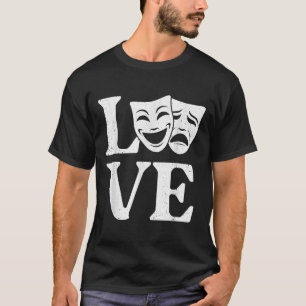 T-shirt Art Théâtral Drôle Pour Hommes Femmes Théâtre Comé