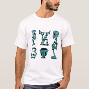 T-shirt art tribal africain Abstrait