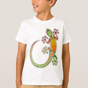 T-shirt Art tribal floral de Gecko
