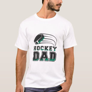 T-shirt Art typographique de la fierté sportive de papa ho