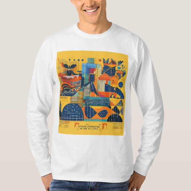 T-shirt Art unique (Devant)