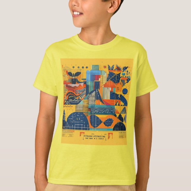 T-shirt Art unique (Devant)